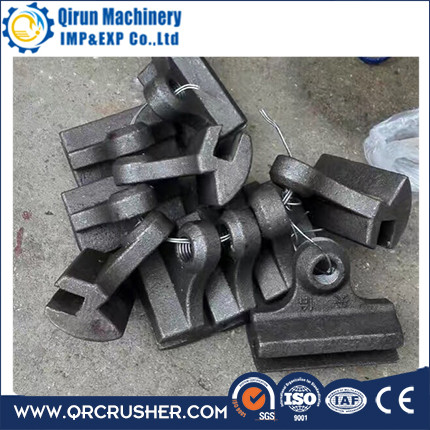 Cr27Mo2 impact apron liner and hammer