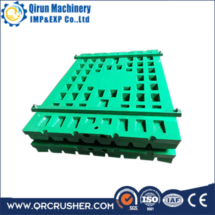 Jaw crusher plate